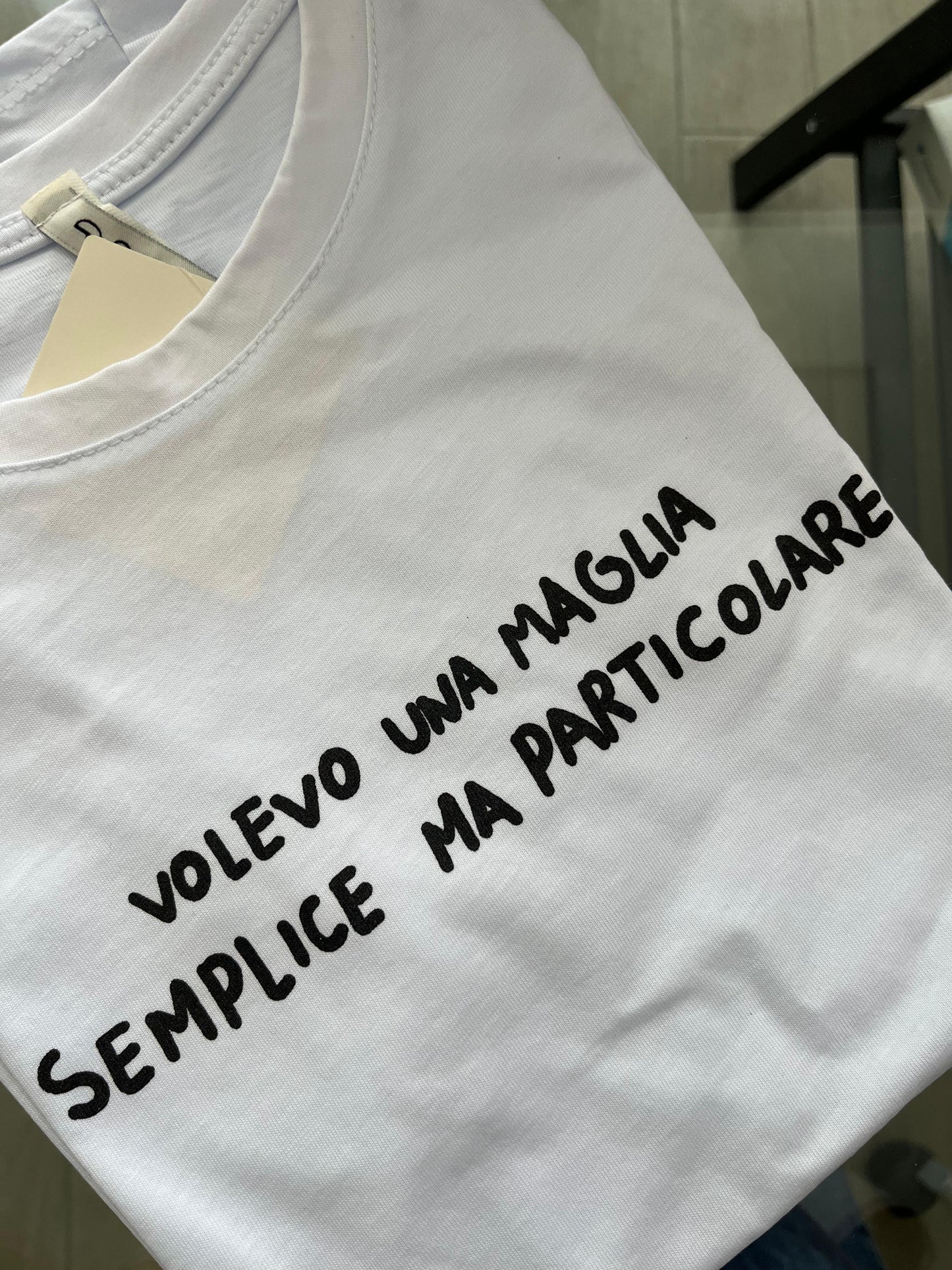 T-Shirt Volevo una maglia semplice ma particolare